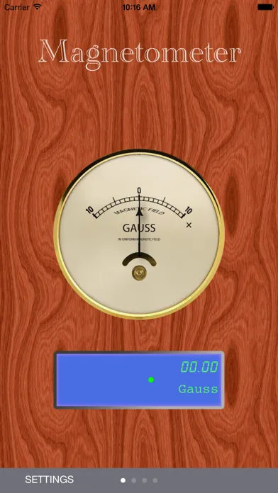 Magnetometer / Gaussmeter Ekran Görüntüleri