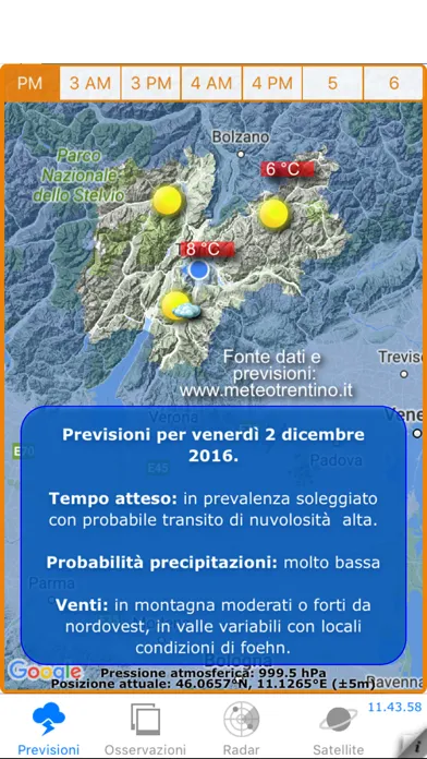 METEO TRENTINO 스크린샷