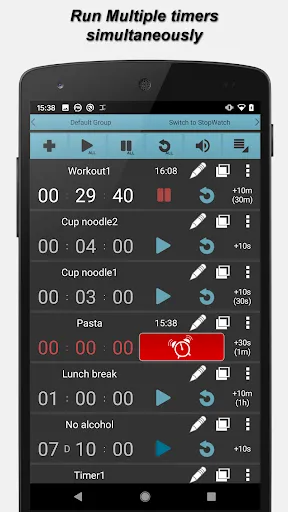 Multi Timer স্ক্রিনশট
