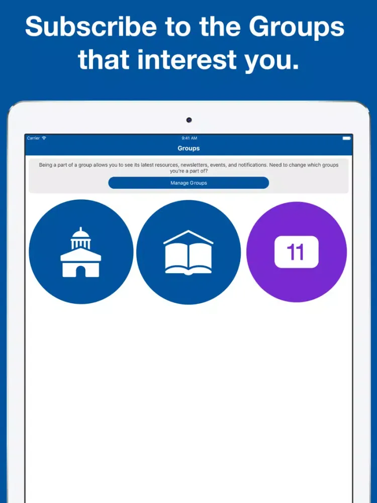 Lexington Catholic iPad  Ekran Görüntüleri