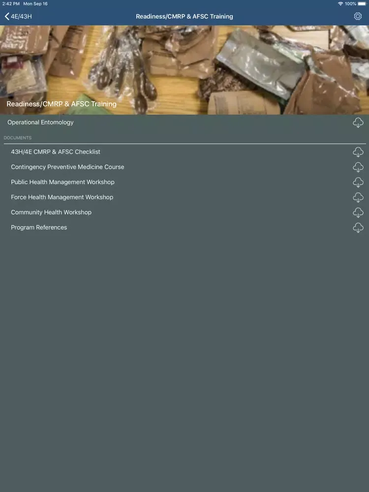 Tangkapan skrin 4E/43H On Demand iPad 