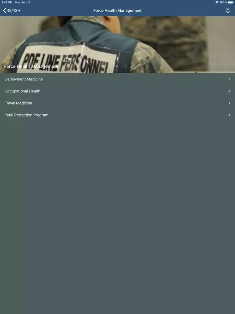 Tangkapan skrin 4E/43H On Demand iPad 