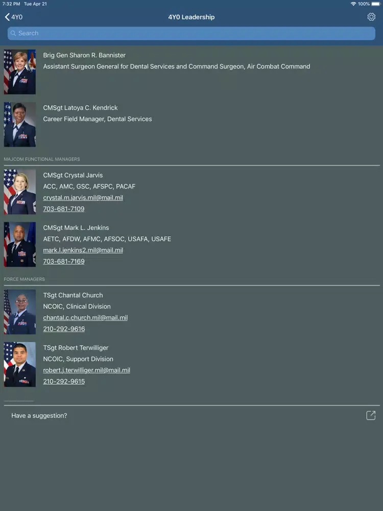 4Y0 On Demand iPad  Screenshots