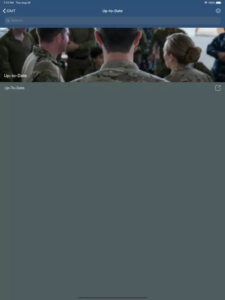 Capturas de tela do IDMT On Demand iPad 
