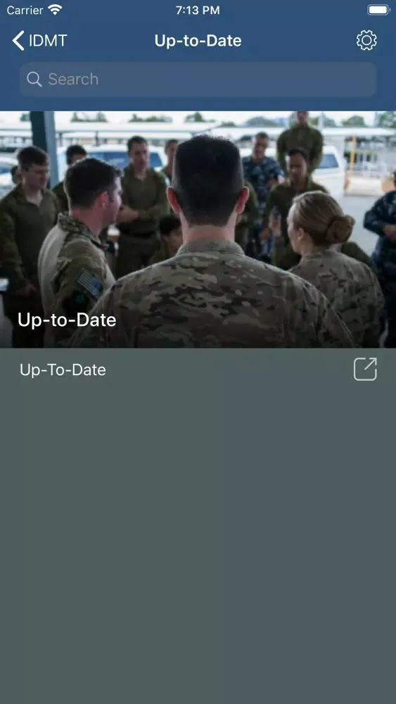 Capturas de tela do IDMT On Demand