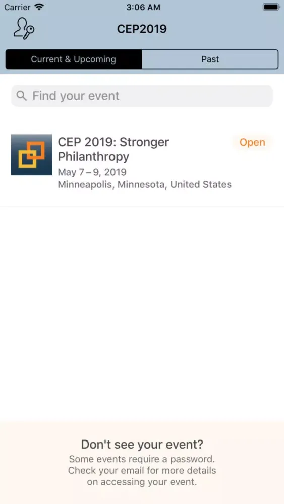 Capturas de pantalla de CEP2019: Stronger Philanthropy