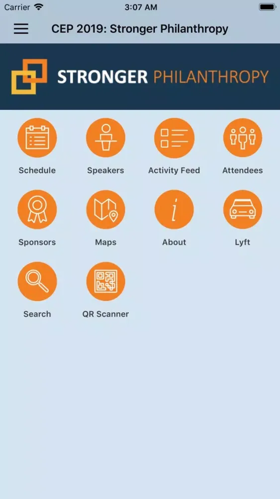 Capturas de pantalla de CEP2019: Stronger Philanthropy