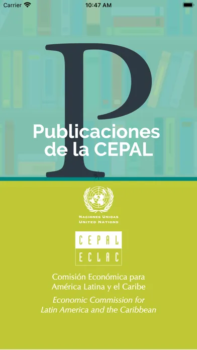 Скриншоты Publicaciones CEPAL