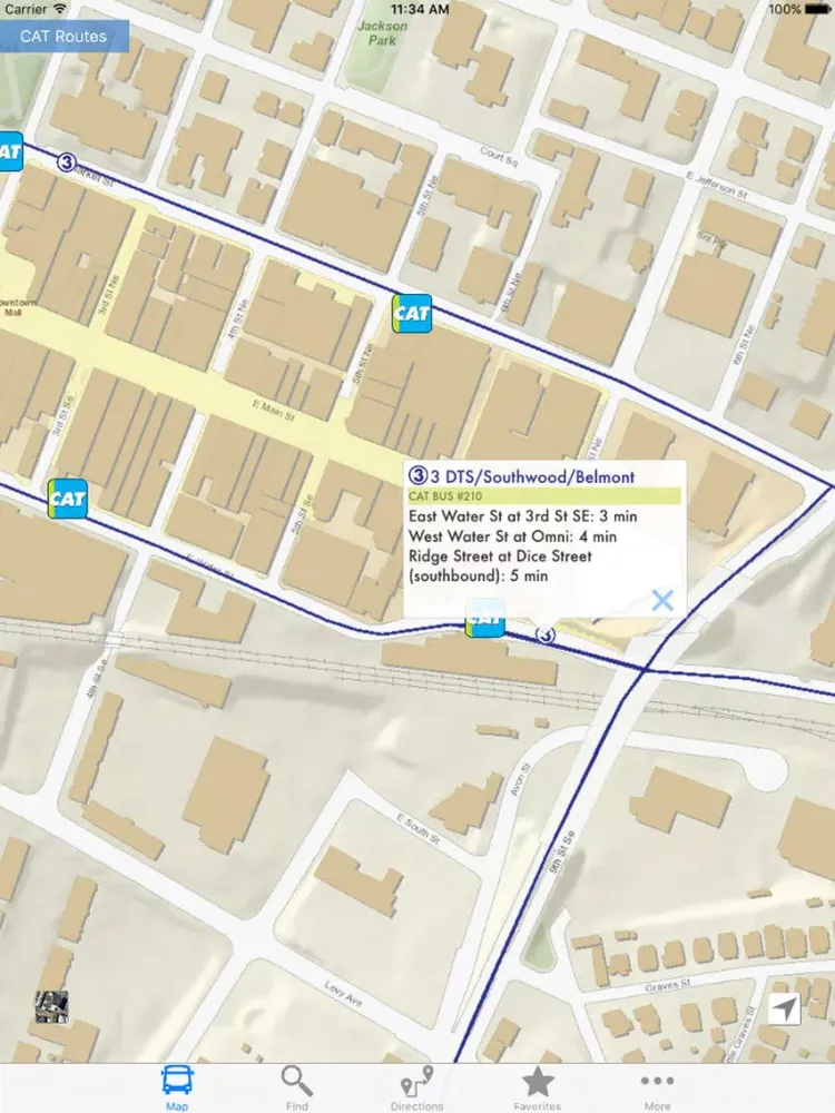 تصاویر Charlottesville Area Transit iPad 