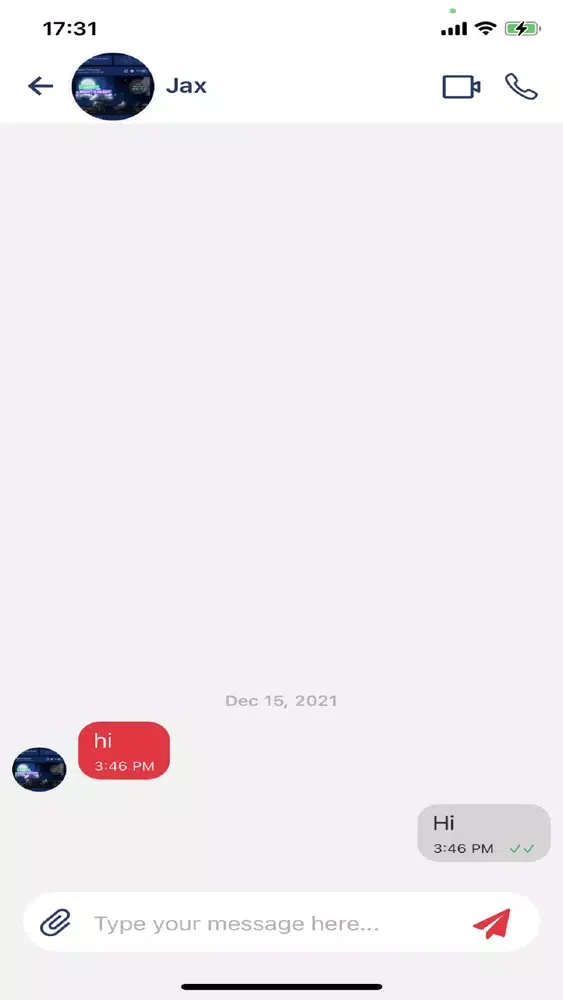 NLP Chat應用截圖