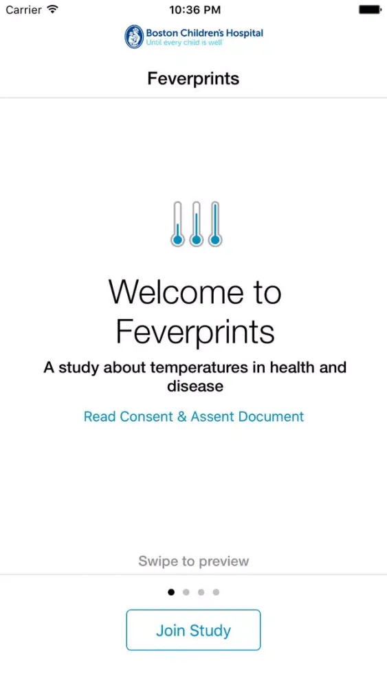 Feverprints - A study about body temperature in health and disease Ekran Görüntüleri