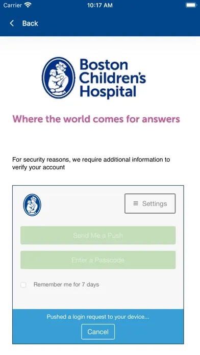 BCH Clinical Pathways سکرین شاٹس
