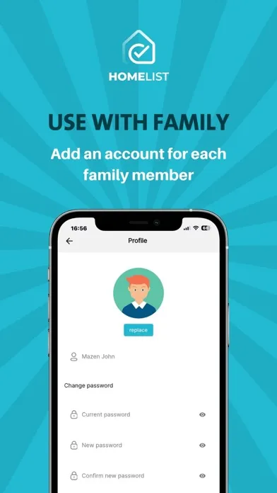 Screenshot di HomeList - Smart Checklists