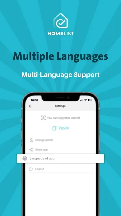 Screenshot di HomeList - Smart Checklists