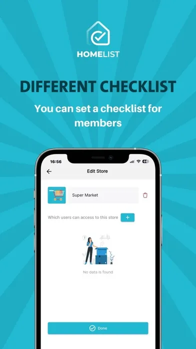 Screenshot di HomeList - Smart Checklists