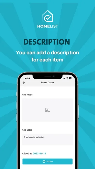 Screenshot di HomeList - Smart Checklists