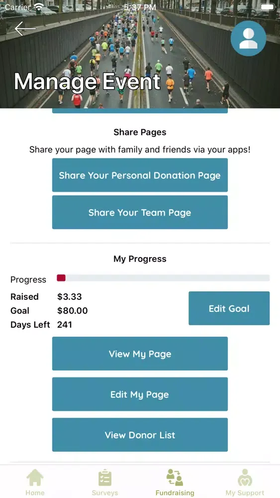 Screenshot di Childrens Cancer Research Fund