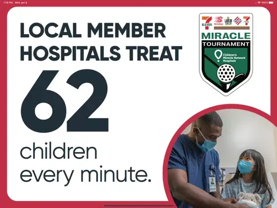 CMN Hospitals Events iPad  Screenshots