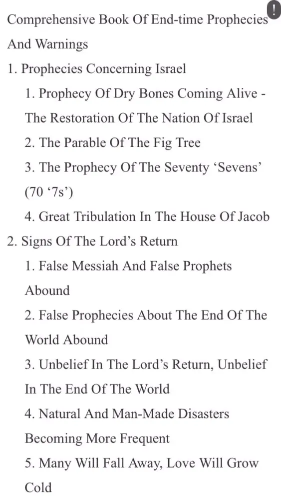 Capturas de pantalla de END TIMES BIBLE PROPHECY