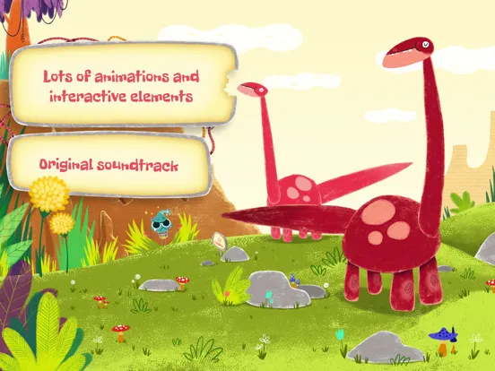 Mortimer and the Dinosaurs iPad  Screenshots