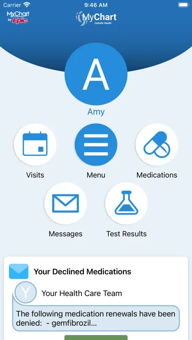 Capturas de pantalla de Catholic Health Buffalo