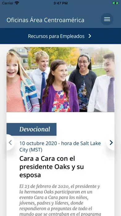 Oficinas de Área 스크린샷