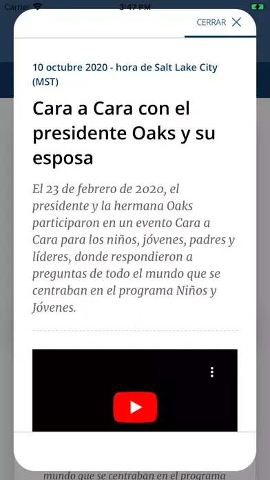 Oficinas de Área 스크린샷