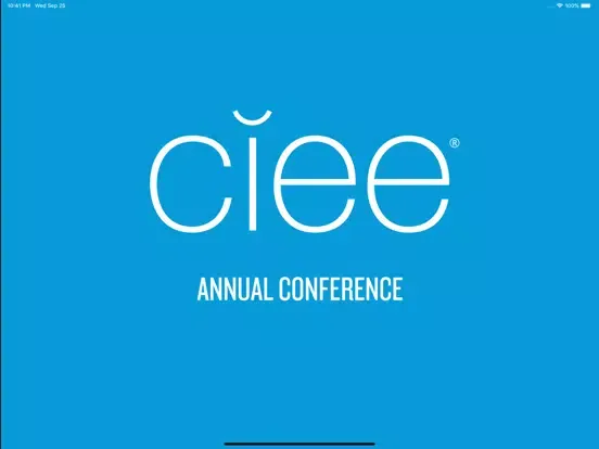 CIEE Annual Conference iPad 应用截图