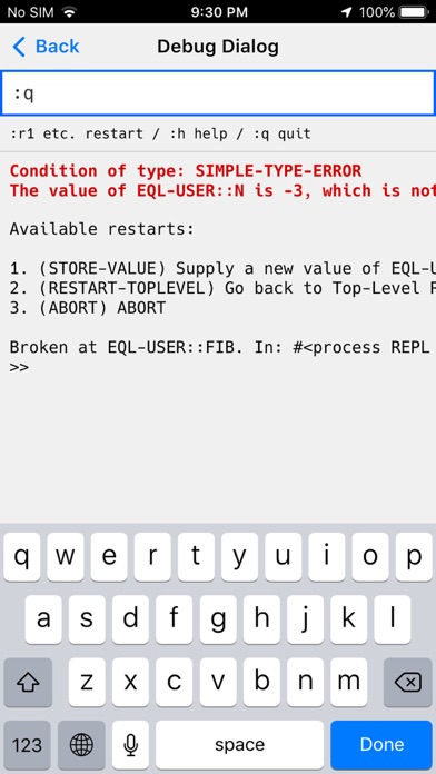cl-repl স্ক্রিনশট
