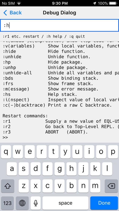 cl-repl স্ক্রিনশট