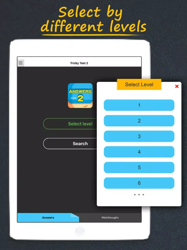 Screenshot di Answers & Cheats for Tricky Test 2: Think Outside iPad 