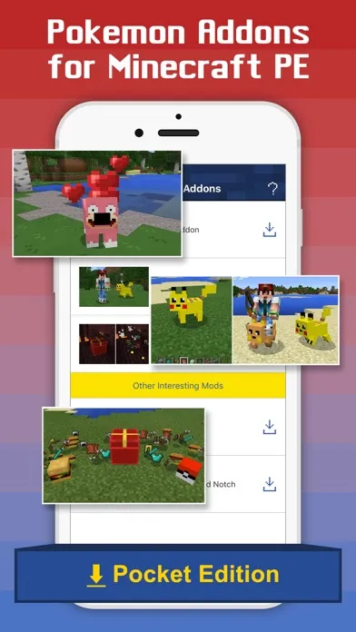 Capturas de pantalla de Free Addons for Minecraft PE - add ons for pokemon