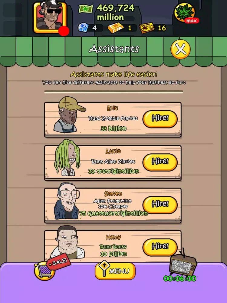 Captures d'écran de Bud Tycoon - Money Games for Pocket Weed Farm iPad 