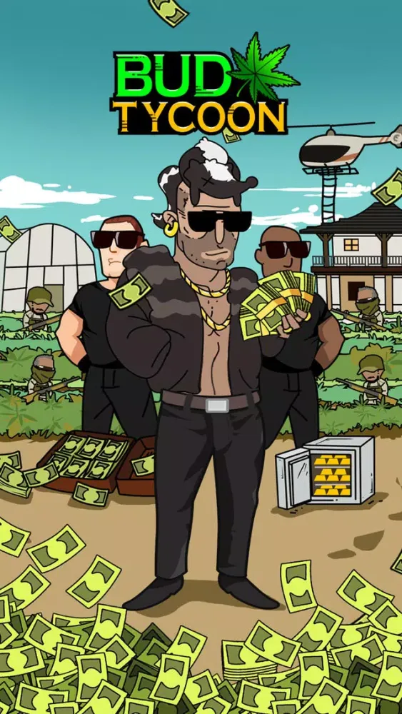 Captures d'écran de Bud Tycoon - Money Games for Pocket Weed Farm