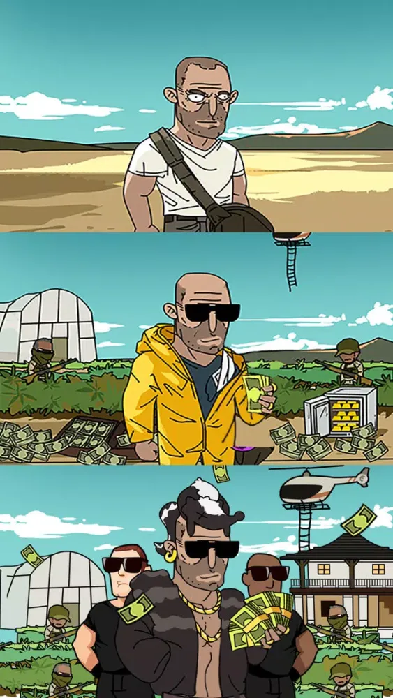 Captures d'écran de Bud Tycoon - Money Games for Pocket Weed Farm