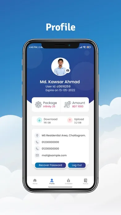 Cloudone Self-Care應用截圖