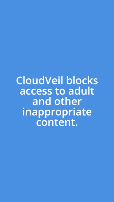 Ảnh chụp màn hình của CloudVeil Browser
