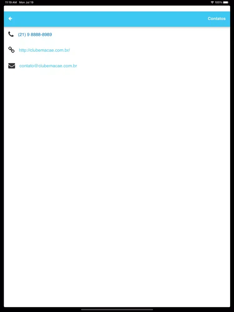 Capturas de pantalla de Leitor Clube Macaé Tips iPad 