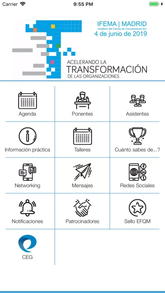 Capturas de tela do Club Excelencia en Gestión