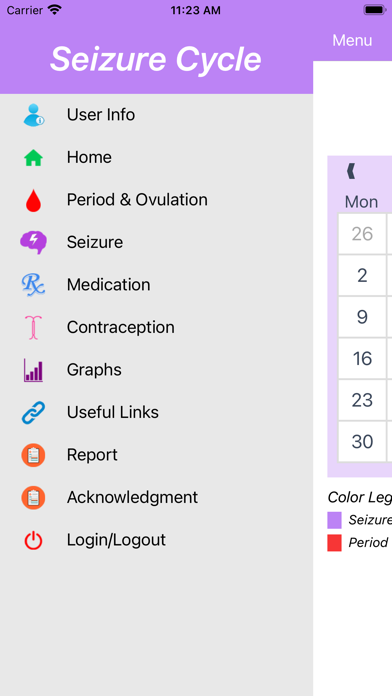 Seizure Cycle Screenshots