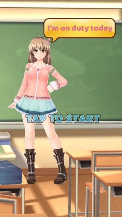 Girl Clean Blackboard Screenshots