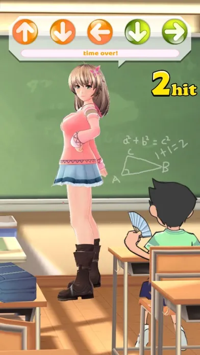 Girl Clean Blackboard Screenshots