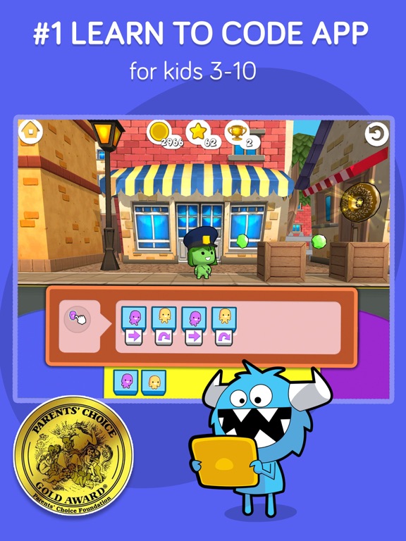 codeSpark - Coding for Kids iPad 應用截圖