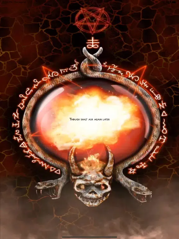 Ảnh chụp màn hình của Demonic Oracle iPad 