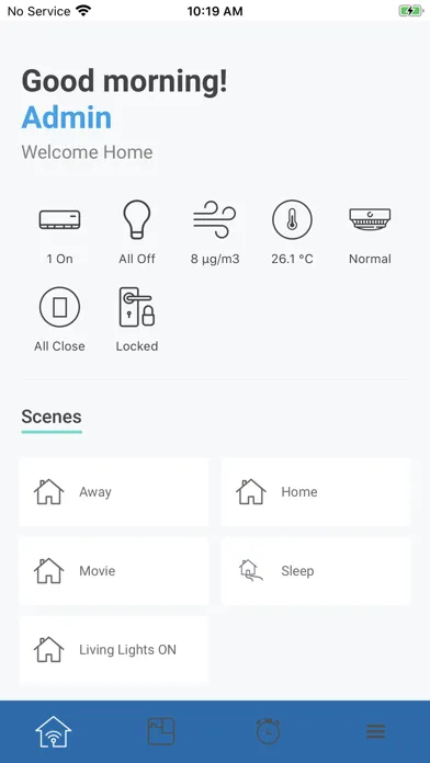 Daikin D'SmartHome App Screenshots