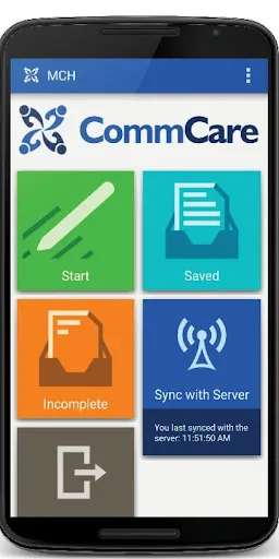 CommCare スクリーンショット