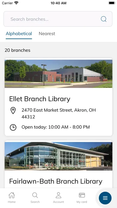 Akron Library Mobile應用截圖