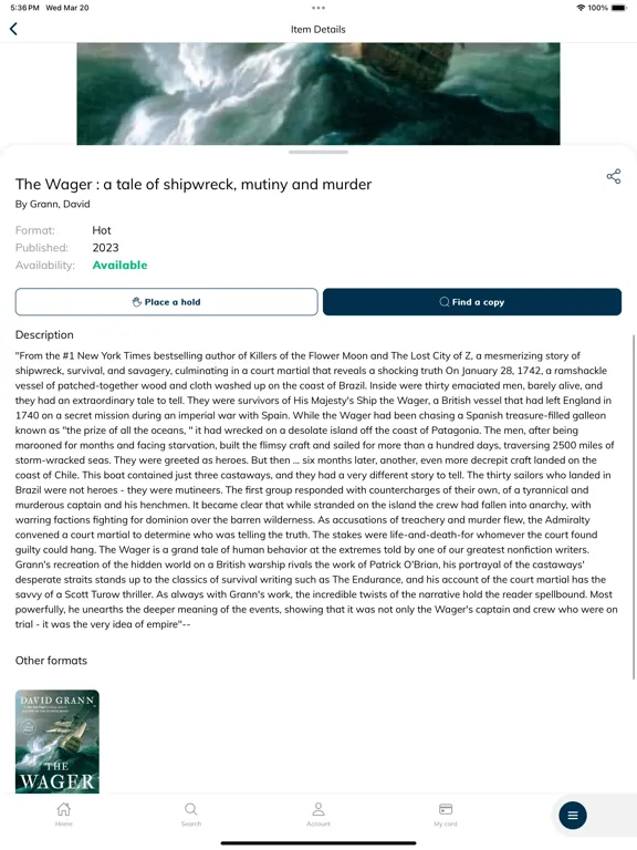Broward County Libraries iPad  স্ক্রিনশট