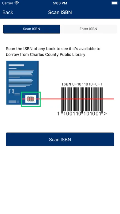 Captures d'écran de Charles County Public Library