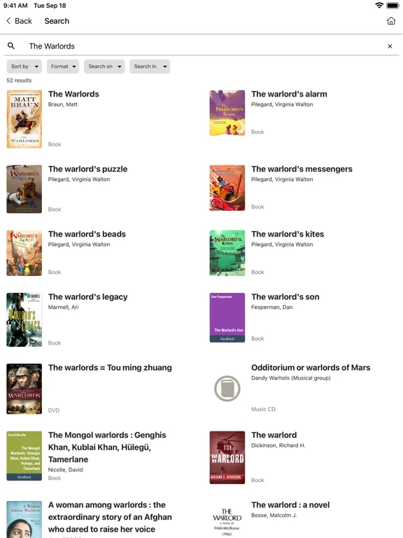تصاویر Chatt Valley Libraries Ga iPad 